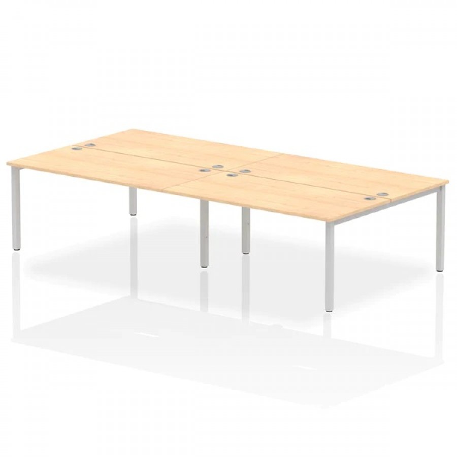 Impulse B2B 4 Person Bench Desk